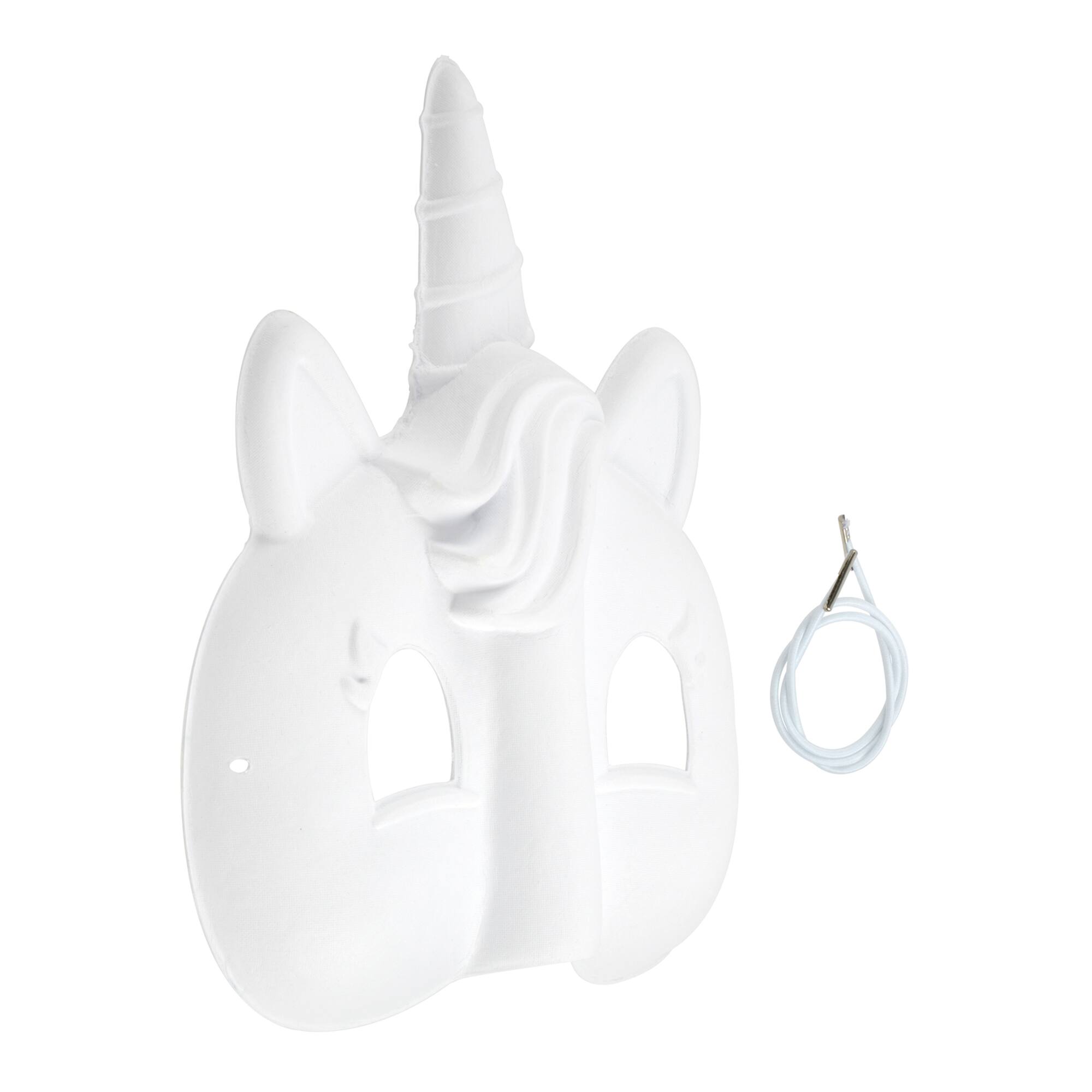 24 Pack: Unicorn Paper Mache Mask by Creatology™